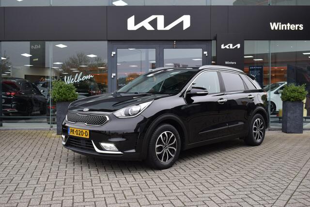 KIA Niro 1.6i-16V Hybrid BusinessLine DCT6/Autom. ECC Cr.Control-Adaptief Navi+Camera BT+USB Leder+Verw. Keyless Trekhaak Tot 10Jr. Kia-Garantie