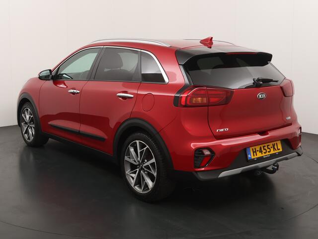 KIA Niro 1.6 GDi Hybrid 140pk DynamicPlusLine | Trekhaak | Adapt. Cruise | Stoelverwarming | 1/2 leer | Camera | 18"LMV |