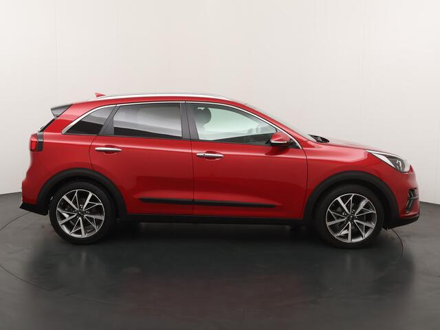 KIA Niro 1.6 GDi Hybrid 140pk DynamicPlusLine | Trekhaak | Adapt. Cruise | Stoelverwarming | 1/2 leer | Camera | 18"LMV |