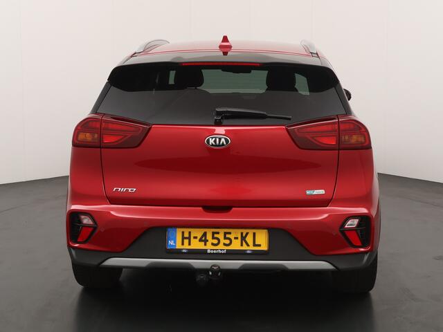 KIA Niro 1.6 GDi Hybrid 140pk DynamicPlusLine | Trekhaak | Adapt. Cruise | Stoelverwarming | 1/2 leer | Camera | 18"LMV |
