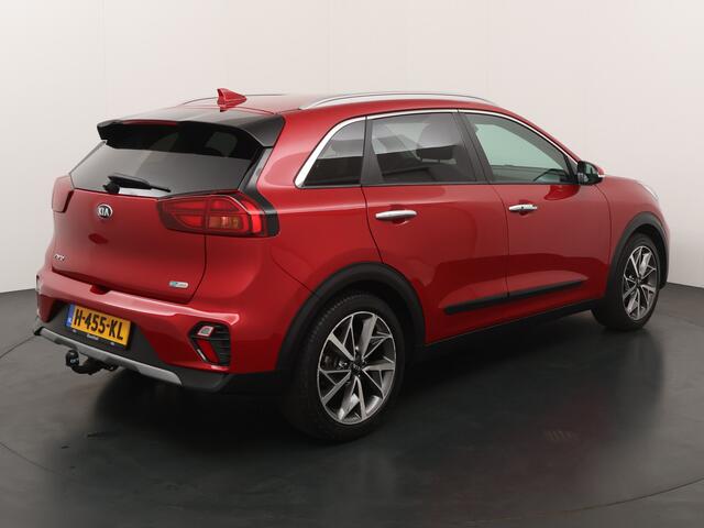 KIA Niro 1.6 GDi Hybrid 140pk DynamicPlusLine | Trekhaak | Adapt. Cruise | Stoelverwarming | 1/2 leer | Camera | 18"LMV |