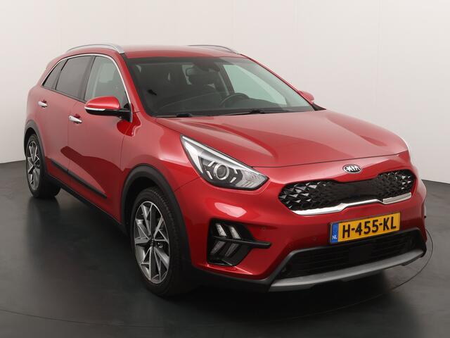 KIA Niro 1.6 GDi Hybrid 140pk DynamicPlusLine | Trekhaak | Adapt. Cruise | Stoelverwarming | 1/2 leer | Camera | 18"LMV |