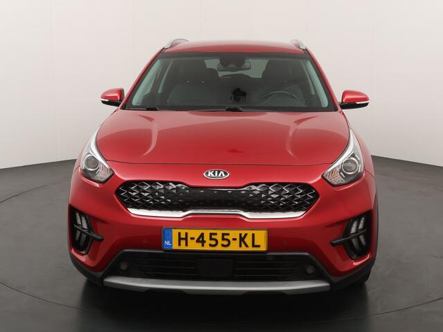 KIA Niro 1.6 GDi Hybrid 140pk DynamicPlusLine | Trekhaak | Adapt. Cruise | Stoelverwarming | 1/2 leer | Camera | 18"LMV |
