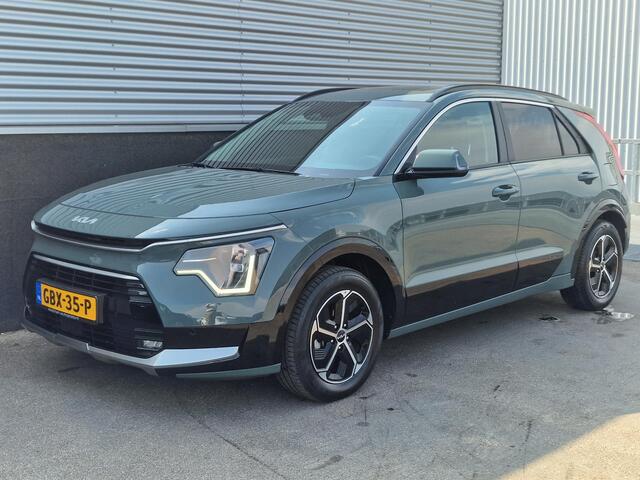 KIA Niro 1.6 GDi Hybrid DynamicPlusLine Schuif/kanteldak, HUD, dodehoekdetectie, PDC, LED, Navigatie, Stoel- & Stuurwiel verwarmd, Nieuw geleverd, 1e eign. BTW-auto