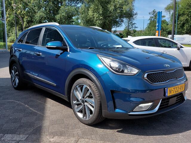 KIA Niro 1.6 GDi 105pk Hybrid ExecutiveLine | Navi | Clima | Adap.Cruise | Leder+Verwarmd+Geventileerd+Elek.Verstel | UBL Sound | Keyless Entry | Dodehoek+Rijstrooksensor | Pdc V+A+Camera | 18''lm