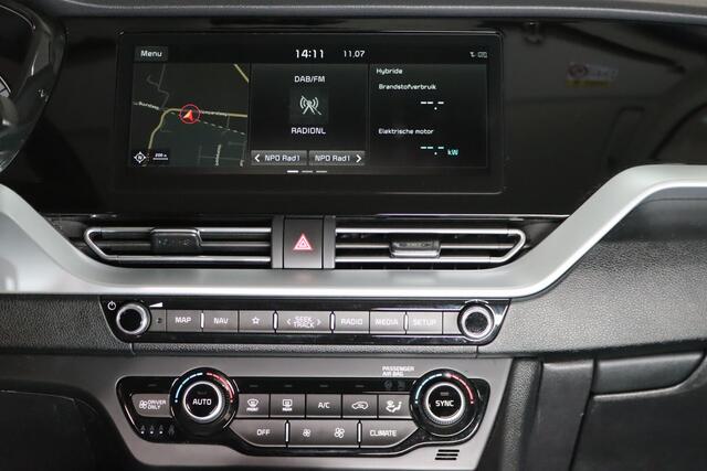 KIA Niro 1.6 GDi Hybrid DynamicLine Navigatie, Camera, Parkeersensoren, Cruise Control, Automaat