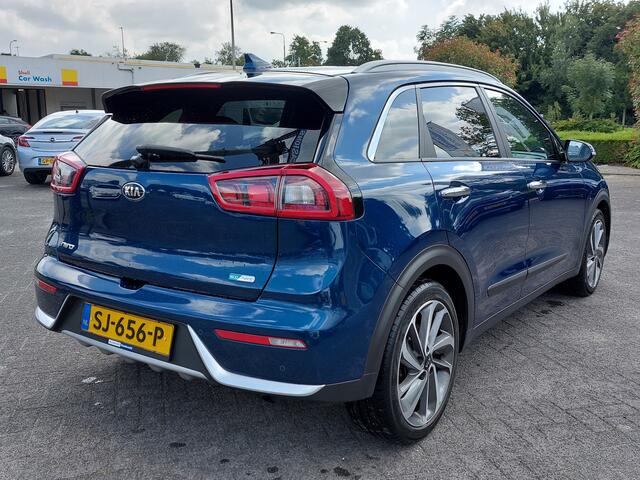 KIA Niro 1.6 GDi Hybrid ExecutiveLine | Origineel NL | Navi + Carplay | Clima | Adap.Cruise | Leder+Elek.Verstel+Verwarmd+Geventileerd | Dodehoek+Rijstrooksensor | Pdc+Camera | 18''lm