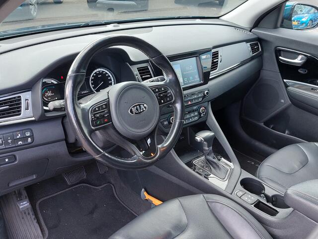KIA Niro 1.6 GDi Hybrid ExecutiveLine | Origineel NL | Navi + Carplay | Clima | Adap.Cruise | Leder+Elek.Verstel+Verwarmd+Geventileerd | Dodehoek+Rijstrooksensor | Pdc+Camera | 18''lm