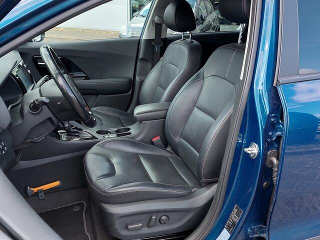 KIA Niro 1.6 GDi Hybrid ExecutiveLine | Origineel NL | Navi + Carplay | Clima | Adap.Cruise | Leder+Elek.Verstel+Verwarmd+Geventileerd | Dodehoek+Rijstrooksensor | Pdc+Camera | 18''lm