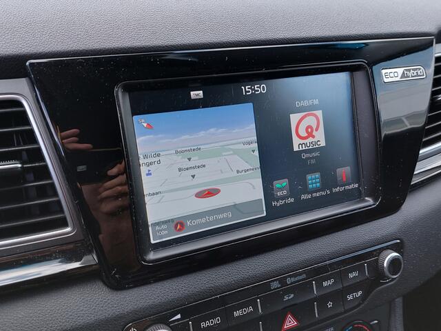 KIA Niro 1.6 GDi Hybrid ExecutiveLine | Origineel NL | Navi + Carplay | Clima | Adap.Cruise | Leder+Elek.Verstel+Verwarmd+Geventileerd | Dodehoek+Rijstrooksensor | Pdc+Camera | 18''lm