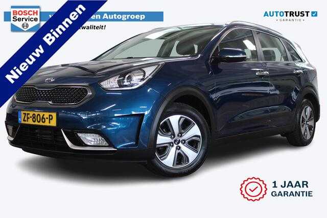 KIA Niro 1.6 GDi Hybrid DynamicLine | Incl. 12 maanden garantie | Trekhaak | Climate control | Cruise control | Parkeercamera | Apple carplay/Android auto | DAB radio | Navigatie |
