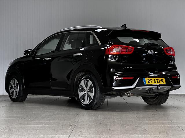 KIA Niro 1.6 GDi Hybrid ExecutiveLine/ Automaat!/ Bi-Xenon/ Trekhaak/ Camera/ LED Dagrijverl./ Apple+Android/ Half-LEDER/ Clima/ Navi/ Cruise/ Bluetooth/ Multi.LEDER.Stuur/ Elek.Pakket/ Isofix/ PDC Achter.