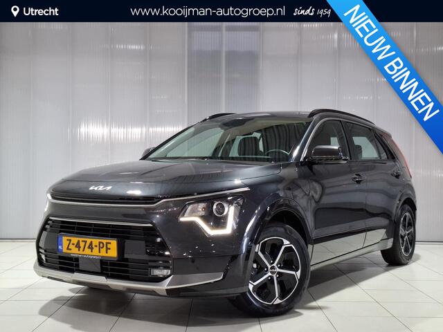 KIA Niro 1.6 GDi Hybrid DynamicLine Trekhaak, 1.300 kilo trekgewicht, Apple Carplay/Android Auto, Navigatie, Camera.