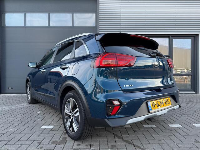 KIA Niro 1.6 GDi Hybrid DynamicPlusLine Automaat ?Facelift Model ?Navigatie ?Camera ?Half Leder ?BLIS ?Stoel- Stuurverwarming ?Trekhaak Afneembaar ?Parkeersensoren ?Lichtmetaal