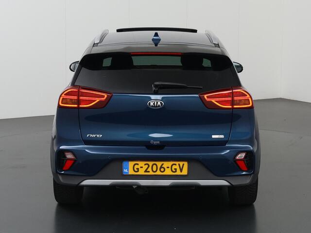 KIA Niro 1.6 GDi Hybrid ExecutiveLine | Trekhaak | Panoramadak | Lederen Bekleding | JBL Audio | Dodehoekdetectie | Stoel/Stuurwielverwarming | Stoelventilatie | Elektrisch bedienbare bestuurdersstoel met geheugenfunctie