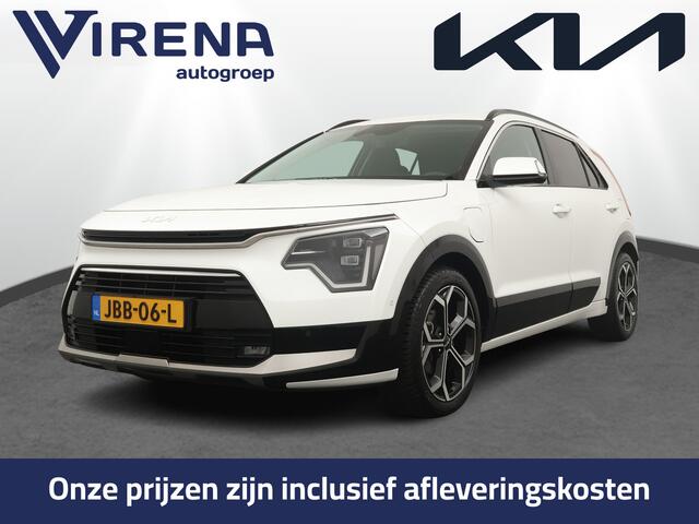 KIA Niro 1.6 GDi PHEV Launch Edition - Stoelverwarming-/ventilatie - Leder - 18'' LM Velgen - Stuurverwarming - Navi - Fabrieksgarantie tot 12-2029