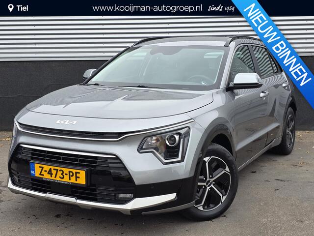 KIA Niro 1.6 GDi Hybrid DynamicLine Trekhaak 13-polig, adaptieve cruise control, navigatie Apple CarPlay/Android Auto, parkeersensoren v&a, achteruitrij camera