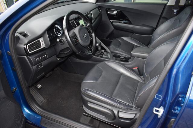 KIA Niro 1.6i-16V Hybrid BusinessLine DCT6/Autom. | Cruise Control Adaptief | Navigatie | Camera | Leder | Stoelverwarming | Trekhaak | Tot 10Jr. Kia-Garantie |