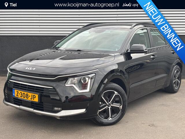 KIA Niro 1.6 GDi Hybrid DynamicLine Trekhaak, navigatie Apple CarPlay/Android Auto, NL-AUTO! parkeersensoren v&a, achteruitrij camera, adaptieve cruise control, BTW-auto