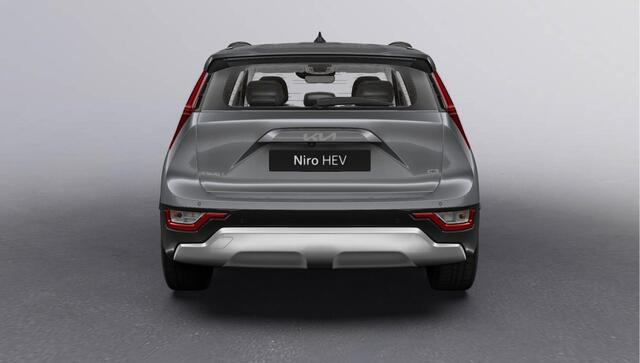 KIA Niro 1.6 GDi Hybrid DynamicLine - Direct uit voorraad leverbaar - STEEL GREY