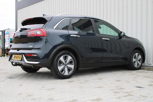 KIA Niro 1.6 GDi Hybrid DynamicLine | Incl. 12 maanden garantie | Trekhaak | Apple carplay/Android auto | Cruise control | Climate control | DAB radio | Navigatie | Parkeercamera |