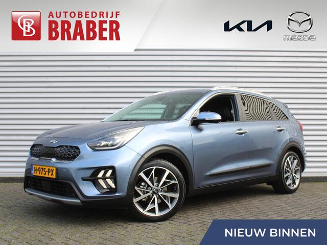 KIA Niro 1.6 GDi Hybrid Style Edition | Trekhaak | Camera | Dodehoek detectie | Cruise adapt. | Clima | Elek. stoelverstelling | 18" LM | JBL audio | LED |