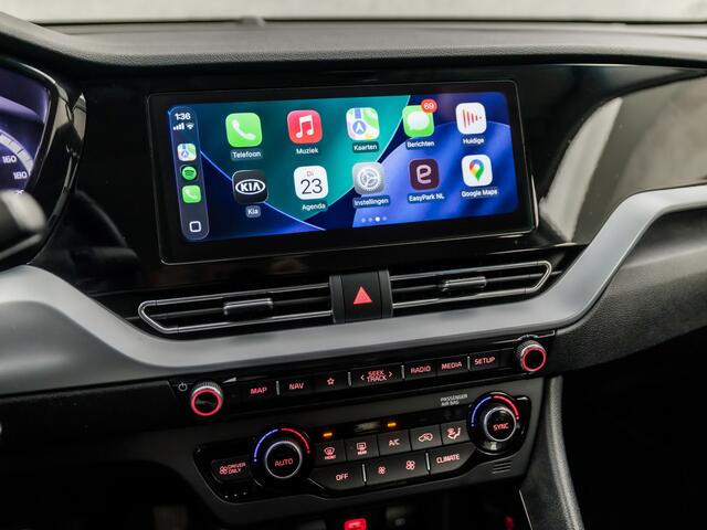 KIA Niro 1.6 GDi Hybrid DynamicLine 142Pk Automaat (APPLE CARPLAY, GROOT NAVI, CAMERA, LEDER, ADAPTIVE CRUISE, SPORTSTOELEN, KEYLESS, TREKHAAK, NIEUWSTAAT)