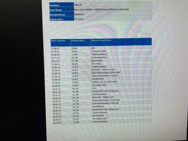 KIA Niro E-niro DynamicPlusLine 64 kWh - Carplay, Navi, Half leer, Camera, Schuifdak, Trekhaak