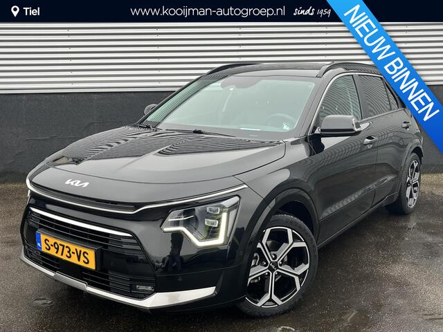 KIA Niro 1.6 GDi Hybrid ExecutiveLine Schuif/kanteldak, Nieuw geleverd, 1e eign. LMV, Stoelkoeling + verwarming, Stuurwiel verwarmd, Herman/Kardon, Dodehoekdetectie,