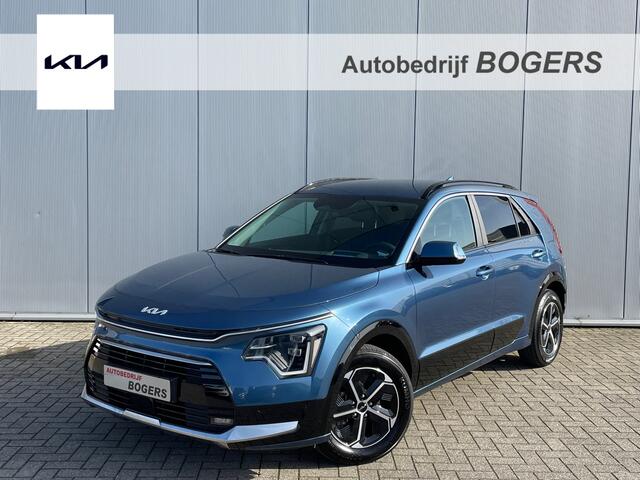KIA Niro 1.6 GDi Hybrid DynamicLine Navigatie, Head Up Display, Half Leder, Adaptive Cruise Control, Stoel/Stuurverwarming
