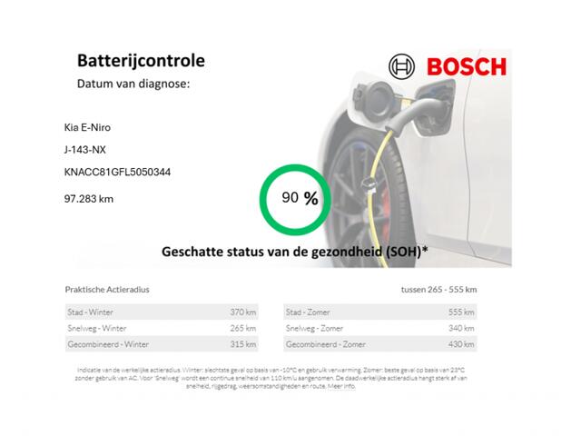 KIA Niro E-Niro DynamicLine 64 kWh - Carplay, Camera, Stuur/Stoelverw. SOH 90%