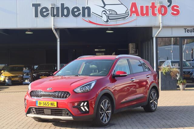 KIA Niro 1.6 GDi Hybrid DynamicPlusLine Navigatie, Apple Carplay, Climate control, Camera, Stoel- stuurverwarming, Lichtmetalen wielen