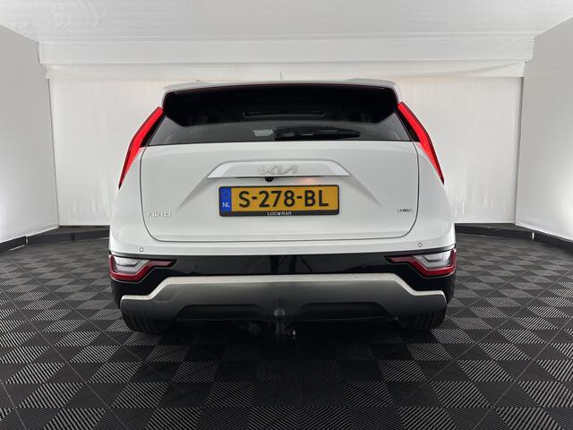 KIA Niro 1.6 GDi Hybrid DynamicPlusLine (INCL-BTW) Aut. *PANO | HEAD-UP | LEATHER | DIGI-COCKPIT | NAVI-FULLMAP | DAB | ADAPTIVE-CRUISE | CAMERA | HEATED-COMFORTSEATS | KEYLESS | PRIVACYGLASS | SHIFTPADDLES | CARPLAY | TOWBAR*