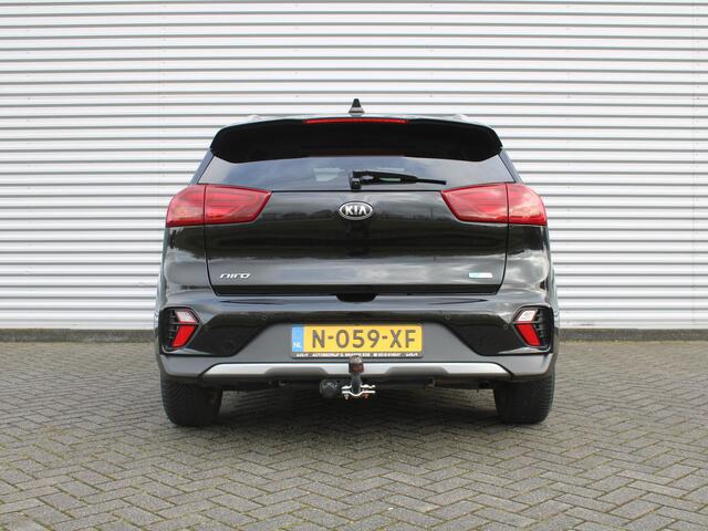 KIA Niro 1.6 GDi Hybrid DynamicPlusLine | Trekhaak | Stuur-/stoelverwarming | Schuifdak | Camera | Cruise adapt. | Dodehoek detectie | 16" LM | Leer | LED | Navi |