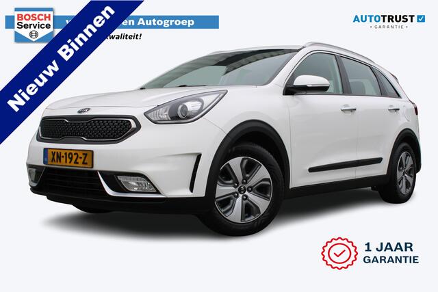 KIA Niro 1.6 GDi Hybrid DynamicLine | Incl. 12 maanden garantie | Apple Carplay/Android Auto | Adaptieve cruise control | Parkeersensoren achter | Achteruitrijcamera | Trekhaak | Climate control