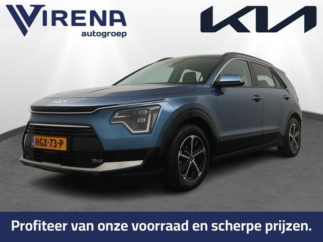KIA Niro 1.6 GDi Hybrid DynamicPlusLine - Adaptief Cruise Control - Navigatie - Schuif/Kanteldak - LED Koplampen - Stoel/Stuurverwarming - Fabrieksgarantie Tot 2032