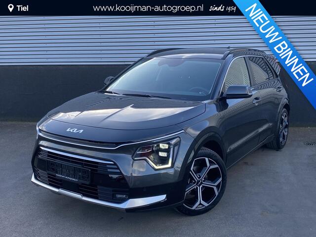 KIA Niro 1.6 GDi Hybrid DynamicPlusLine Edition Dodehoek detectie, navigatie, 18" LMV, Apple CarPlay/Android Auto, parkeersensoren, elektr. achterklep, stoel- & stuurverwarming