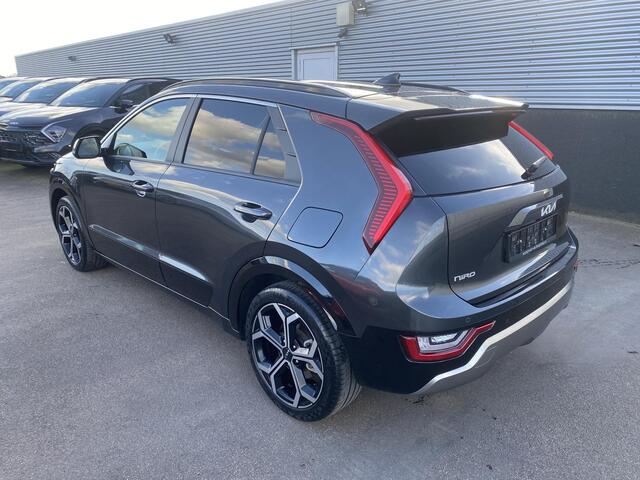 KIA Niro 1.6 GDi Hybrid DynamicPlusLine Edition Dodehoek detectie, navigatie, 18" LMV, Apple CarPlay/Android Auto, parkeersensoren, elektr. achterklep, stoel- & stuurverwarming