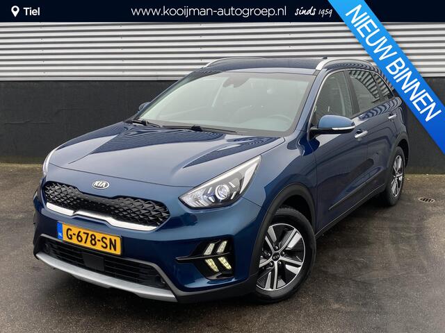 KIA Niro 1.6 GDi Hybrid Dynamicline Navigatie, Nieuw geleverd & dealeronderhouden, Apple CarPlay/Android Auto, parkeersensoren, achteruitrij camera, adaptieve cruise control, automaat & NL-auto!