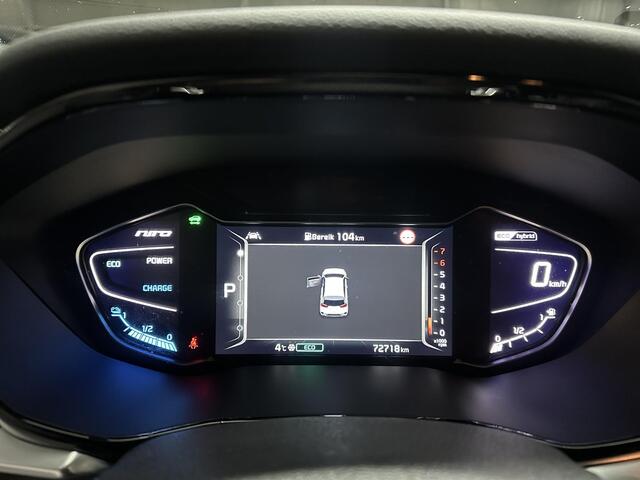 KIA Niro 1.6 GDi Hybrid DynamicPlusLine , Dodehoekdetectie, Stoel/Stuurverwarming, Adaptieve CruiseControl, Keyless Entry