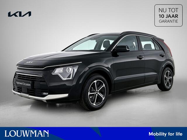 KIA Niro 1.6 GDi Hybrid DynamicLine ** SNEL LEVERBAAR ** Navigatie | Apple Car Play | Half lederen bekleding
