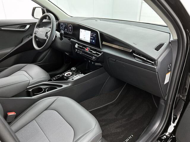 KIA Niro 1.6 GDi Hybrid DynamicLine ** SNEL LEVERBAAR ** Navigatie | Apple Car Play | Half lederen bekleding