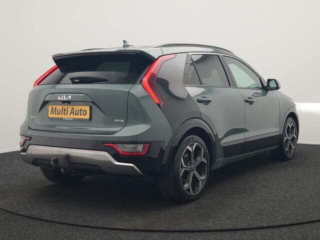 KIA Niro 1.6 GDi ExecutiveLine PHEV 182pk Dealer O.H. | Trekhaak Afn. | Adaptive Cruise | Head Up | Lederen Sportstoelen Memory & Ventilatie | Harman & Kardon | Camera | Stoelen & Stuur Verwarmd | Blis | Apple Carplay | DAB | Plug In Hybrid |