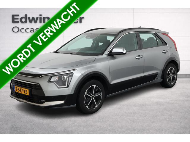 KIA Niro 1.6 GDi Hybrid DynamicLine | Apple Carplay/Android | Half leer | Cruise control ad | Navi | Parkeersensoren