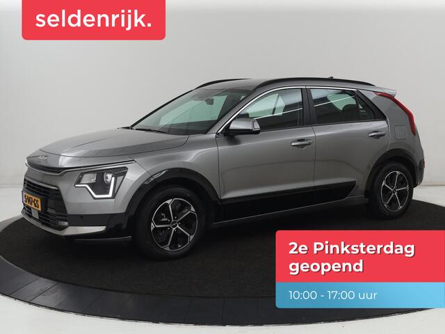 KIA Niro 1.6 GDi Hybrid DynamicLine | Trekhaak | Adaptive cruise | Camera | Carplay | Half leder | Navigatie | Sfeerverlichting | File Assistent | Parkeerhulp | Keyless | Climate control