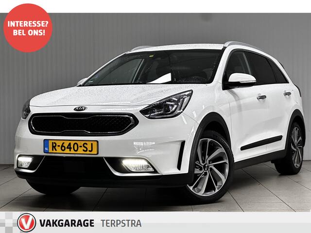 KIA Niro 1.6 GDi Hybrid DynamicLine/ Automaat/ Trekhaak/ LED Dagrijverl./ DAB+/ JBL-Audio/ Apple+android/ Camera/ Dodehoekdetectie/ Clima/ Navi/ Cruise/ Bluetooth/ Multi.LEDER.Stuur/ Elek.pakket/ Isofix/ PDC.