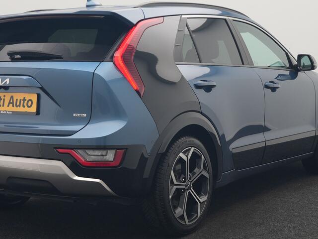 KIA Niro 1.6 GDi DynamicLine PHEV 182pk Dealer O.H. | Adaptive Cruise | Camera | Harman / Kardon | Lederen Sportstoelen & Stuur Verwarmd | Keyless | Blis | Sfeerverlichting | Apple Carplay | Navigatie | DAB | Plug In Hybrid |