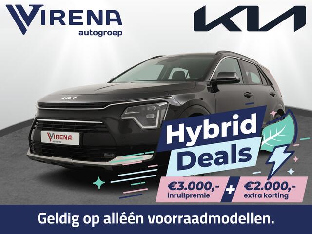 KIA Niro 1.6 GDi Hybrid DynamicPlusLine - Prijs incl. Hybrid Deals - Meerdere kleuren uit voorraad leverbaar! - Fabrieksgarantie tot 06-2033
