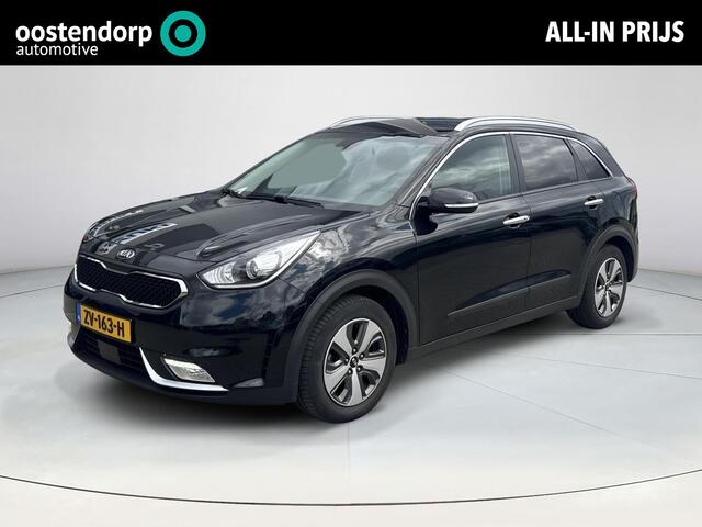 KIA Niro 1.6 GDi Hybrid DynamicPlusLine Leder Stoelverwarming Stuurverwarming navigatie Camera trekhaak