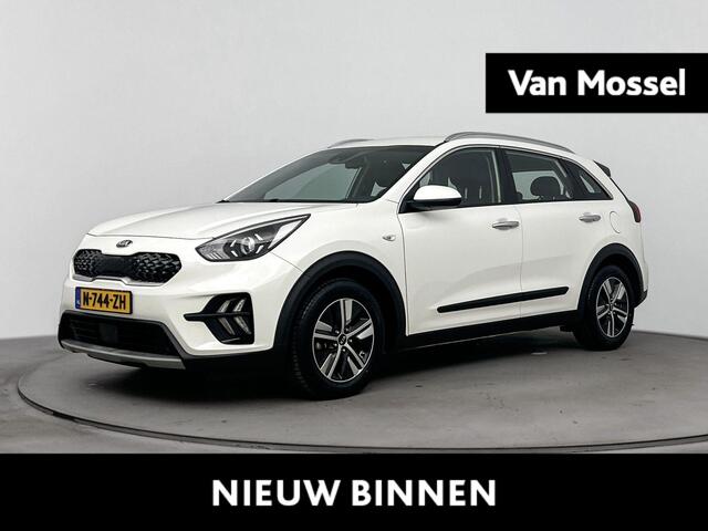 KIA Niro 1.6 GDi Hybrid DynamicLine | airco automatisch | Apple Carplay/Android | cruise control adaptief | lederen/stof bekleding | lichtmetalen velgen 16" | navigatiesysteem full map |
